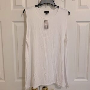 NWT White J. Jill Tank Top XL